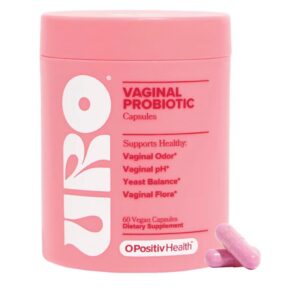 URO Vaginal Probiotic O Positiv – Probiótico Salud Íntima Femenina 60 Cápsulas