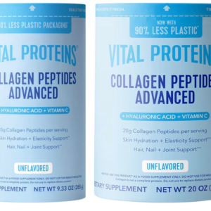 Vital Proteins Collagen Peptides Advanced – Colágeno + Ácido Hialurónico + Vitamina C