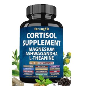 StrongVit Cortisol Supplement All-in-1 60 Cápsulas